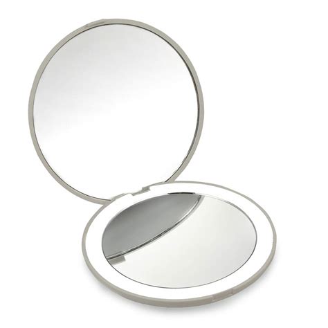 10x magnifying mirror travel|best lighted magnifying travel mirror.